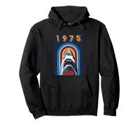 Jaws 2025 1975 Design retrò squalo Felpa con Cappuccio