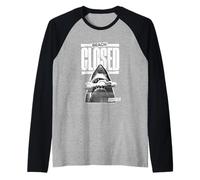 Jaws 2025 Spiaggia Chiusa da 75 Maglia con Maniche Raglan