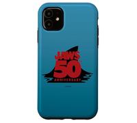 Jaws 50th Anniversary Fear in Red and Black Custodia per iPhone 11