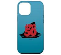 Jaws 50th Anniversary Fear in Red and Black Custodia per iPhone 12 Pro Max