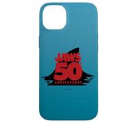 Jaws 50th Anniversary Fear in Red and Black Custodia per iPhone 14 Plus