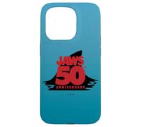 Jaws 50th Anniversary Fear in Red and Black Custodia per iPhone 15 Pro