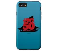 Jaws 50th Anniversary Fear in Red and Black Custodia per iPhone SE (2020) / 7 / 8
