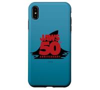 Jaws 50th Anniversary Fear in Red and Black Custodia per iPhone XS Max