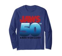 Jaws 50th Anniversary Logo Gradient Maglia a Manica