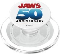 Jaws 50th Anniversary Logo Gradient PopSockets PopGrip per MagSafe
