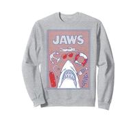Jaws 50th Anniversary Poster Americans Style 2-Sided Felpa