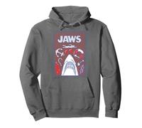 Jaws 50th Anniversary Poster Americans Style 2-Sided Felpa con Cappuccio