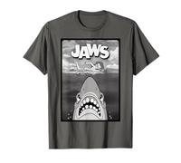 Jaws 50th Anniversary Poster Rubber Hose Animation 2-Sided Maglietta