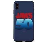 Jaws 50th Logo Dark Gradient Custodia per iPhone XS Max