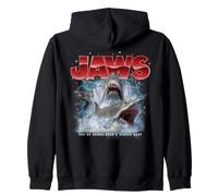 Jaws 90s Collage Bigger Boat Felpa con Cappuccio