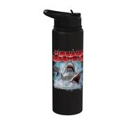 Jaws 90s Collage Bigger Boat Stainless Steel Insulated Water Bottle