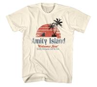 Jaws - Amity Island 3 - Manica Corta - Adulti - T-Shirt