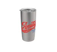 Jaws Amity Island Family Trip 2027 Front & Back Bicchiere termico in acciaio inox doppia parete