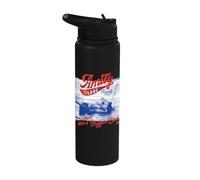 Jaws Amity Island Family Trip Stainless Steel Insulated Water Bottle