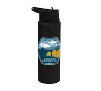 Jaws Amity Island Orca Boat Stainless Steel Insulated Water Bottle