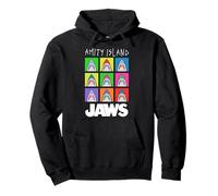 Jaws Amity Island Pop Art Sharks Felpa con Cappuccio
