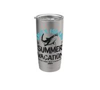 Jaws Amity Island Summer Vacation 2027 Bicchiere termico in acciaio inox doppia parete