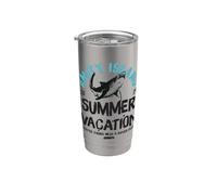 Jaws Amity Island Summer Vacation 2028 Bicchiere termico in acciaio inox doppia parete