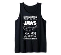 Jaws Amity Island Sun Surf & Sharks Canotta