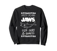 Jaws Amity Island Sun Surf & Sharks Felpa