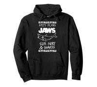 Jaws Amity Island Sun Surf & Sharks Felpa con Cappuccio