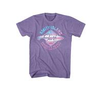 Jaws - Amity Island Surf - Manica Corta - Erica - Adulti - T-Shirt