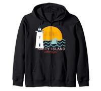 Jaws Amity Island Ti dà Il Benvenuto Faro Felpa con Cappuccio