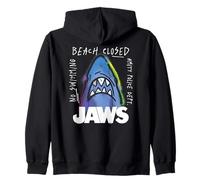 Jaws Beach Closed Neon Shark Felpa con Cappuccio