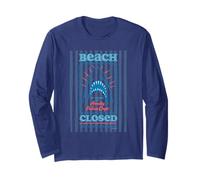 Jaws Beach ha Chiuso Il Dipartimento di Polizia di Amity. Maglia a Manica
