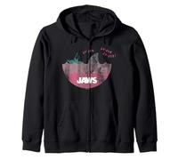 Jaws da-Dum Shark Wave Adventure Felpa con Cappuccio
