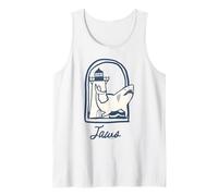 Jaws Faro Shark Bold Ocean Vibes Canotta