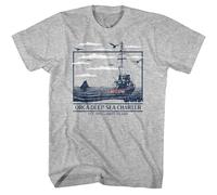 Jaws - Orca Mare Profondo Barca - American Classici - Solido Grigio Adulto