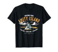 Jaws Saluti da Amity Island Cieli sereni Surf Maglietta