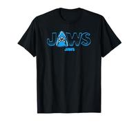Jaws Shark Burst Logo Maglietta