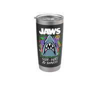 Jaws Sun Surf & Sharks Bicchiere termico in acciaio inox doppia parete