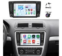 JAWSEU 4G+64G Autoradio per Skoda Octavia 2 MK2 Rapid Yeti Roomster Superb
