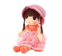 JAWSEU Bambola Soffice di Fata Principessa 45 cm, Bambine Morbide Peluche Bella Bambola di Pezza, Ragdoll Giocattoli di Peluche per Bambini Ragazze Regali