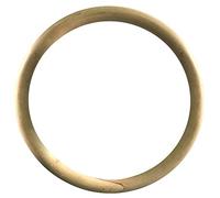 JAWSEU Kung Fu Wing Chun Anello in Legno Rattan, Anello da Allenamento in Rattan di bambù, per Allenare la Forza sul Polso e Aumentare la Flessibilità della Mano