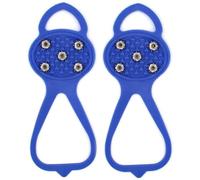 JAWSEU Punte universali Gripper, punta antiscivolo antiscivolo antiscivolo per scarpe, copertura per chiodo, ramponi da neve, ramponi, punte di copertura a 5 denti, ramponi per scarpe