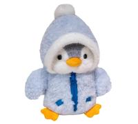 JAWSEU Simpatico pinguino, peluche pinguino, giocattolo di peluche realistico, morbido pinguino, peluche pinguino, cuscino di peluche, bambola polare, regalo per bambini