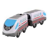 JAWSEU Treno Ad Alta Velocità Elettrico, Locomotiva Magnetica Con Potente Motore, Set Adatto Thomas, Regalo Giocattoli per Bambini
