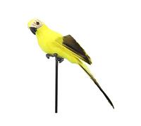 JAWSEU Uccellini Decorativi Artificiali con Clip, Simulazione Realistica Modello di Pappagallo Uccellini Finti con Piume, Pappagallo Artificiale Uccelli con Clip per la Casa Il Giardino Le Feste