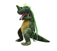 JAWSEU Zaino in Peluche di Dinosauro, Carino Zaino 3D Cartone Dinosauro T-Rex Zainetto, Morbido Peluche Zaino Regalo di Compleanno Kindergarten Outdoor Daypack Borsa per Ragazzi o Ragazze