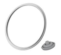 JAWUZ 2 Pezzi Guarnizione Pentola A Pressione, Anello Di Ricambio Per Pentola A Pressione Silit E Wmf, Anello Di Tenuta 3 L, 4,5 L, 6,5 L, 8,5 L Per Pentole Con Diametro Interno 22 Cm