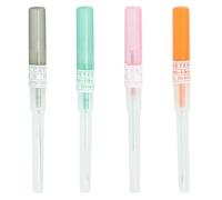 JAWUZ 4 pezzi ago cannula piercing 14G 16G 18G 20G aghi catetere aghi piercing naso orecchio aghi cavi per labbra lingua pancia capezzolo cartilagine