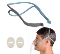 JAWUZ Cinghia per copricapo CPAP compatibile con maschera CPAP ResMed AirFit P10 ((maschera clip non incl)-Copricapo CPAP AirFit P10