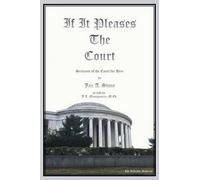 Jax a Stone If It Pleases the Court (Tascabile)