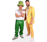 Jax Jones And Calum Scott (Duo 2) Mini ritaglio di celebrità