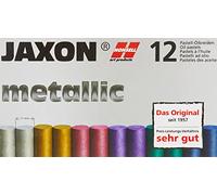 Jaxon 47410 - Set di gessetti a Olio, Colori Metallizzati, 12 pz.